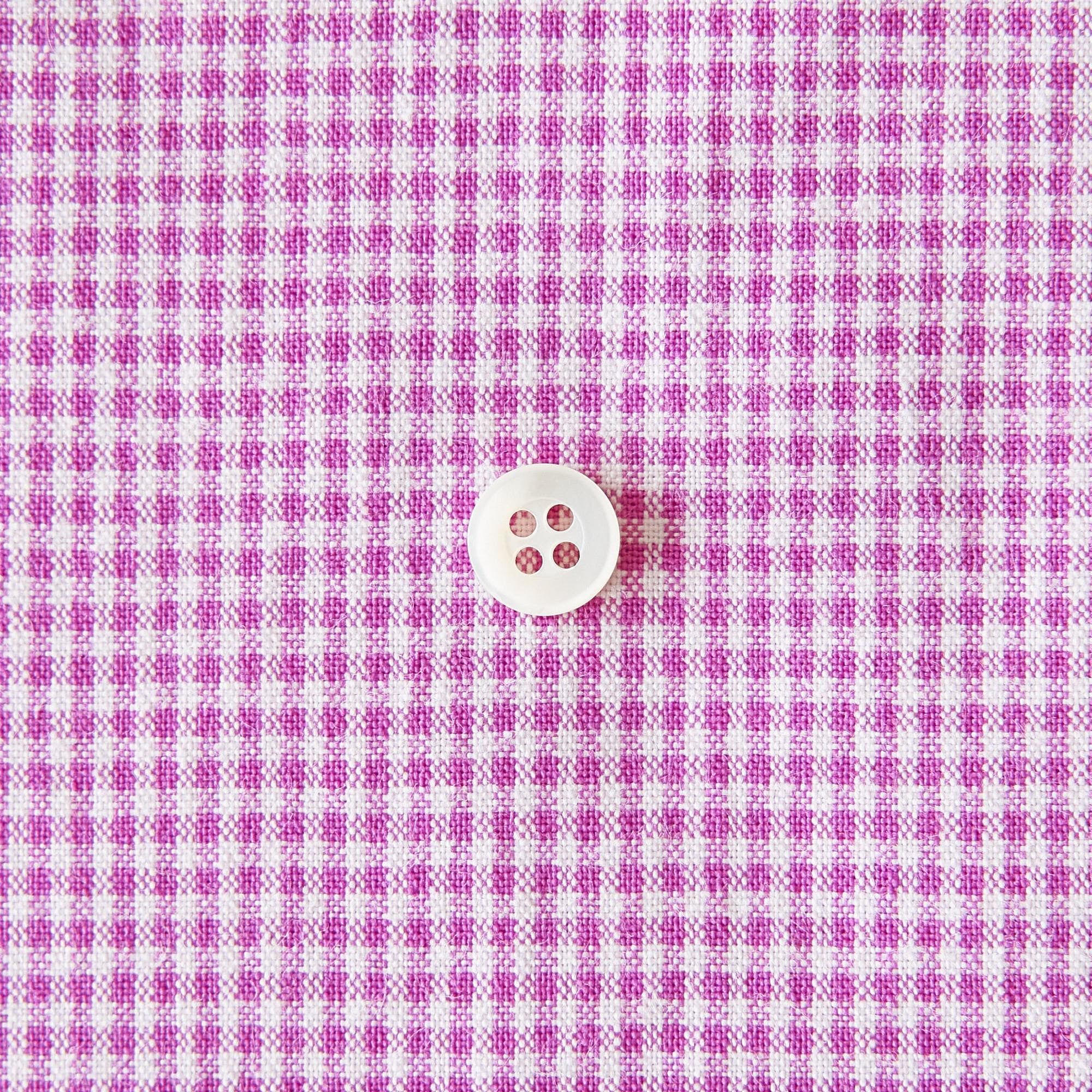 綿ポリダンガリー ギンガムチェック#柄の大きさ_1.5mm#カラー_#121 ラズベリー