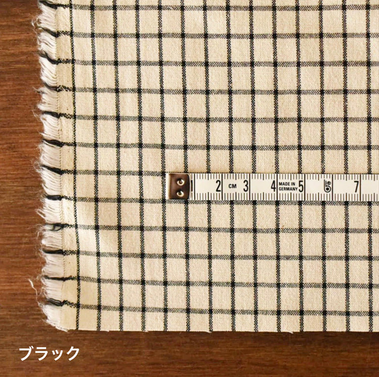 綿ポリ交織ソフトダンガリー　ウィンドウチェック 画像20