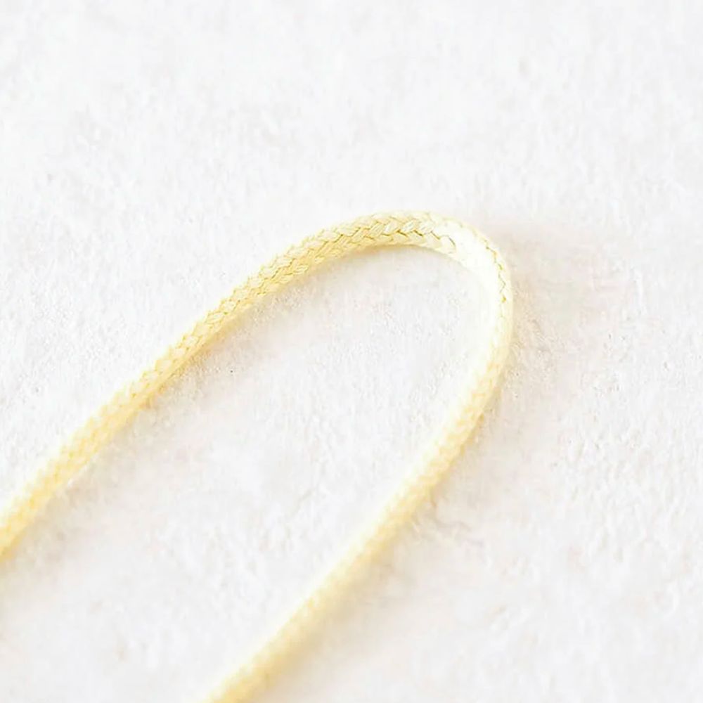 オーガニックコットン　3mm/5mm 丸紐 7color 1m単位#種類_1m単位