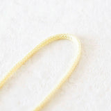 オーガニックコットン　3mm/5mm 丸紐 7color 1m単位