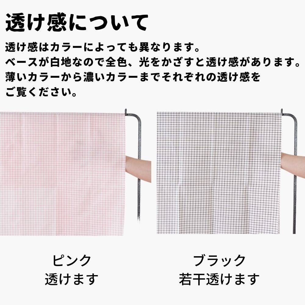 綿ポリ ソフトダンガリー ウィンドウチェック 画像16