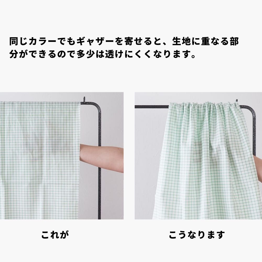 綿ポリ ソフトダンガリー ウィンドウチェック 画像17
