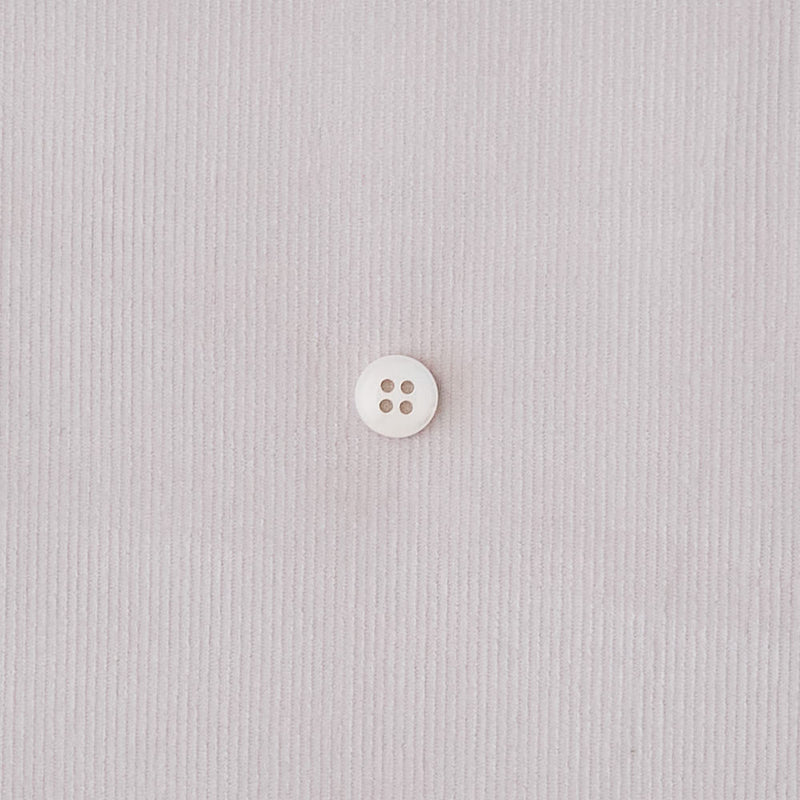 コットン21Wシャツコーデュロイ#FW ペールグレー
