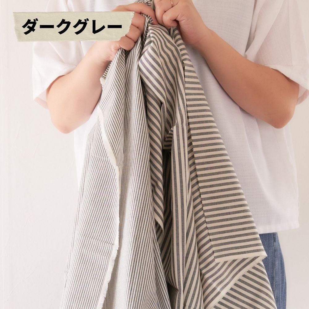コットンストライプダンガリー