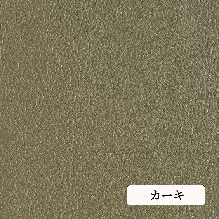 国産 フェイクレザー　0.9mm厚#色_カーキ