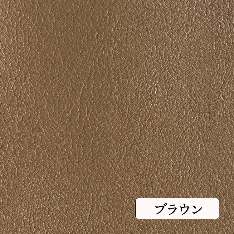 国産 フェイクレザー　0.9mm厚#色_ブラウン