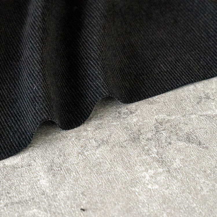 コットン ストレッチ コーデュロイ (ブラック) 画像6