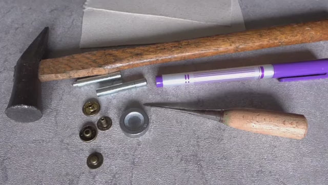 バネホック 13mm 打ち具付 商品紹介動画
