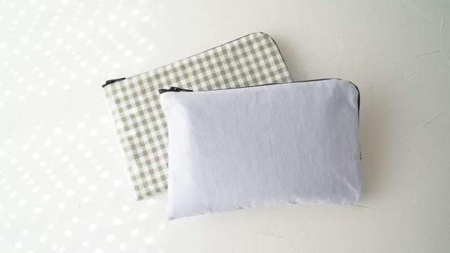 【縫い代付き】10-037L型ファスナーマルチケースの型紙【商用可能】 商品紹介動画