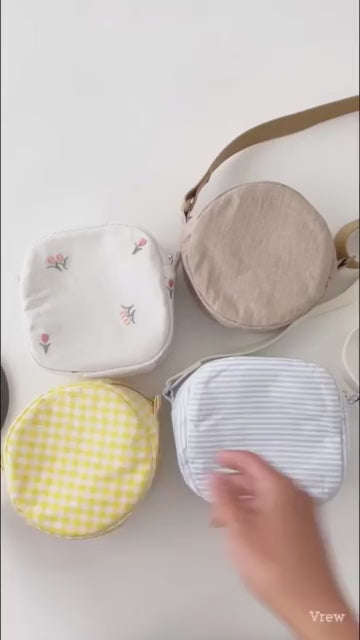 10-041ラウンドポーチ型紙ができました！ 商品紹介動画