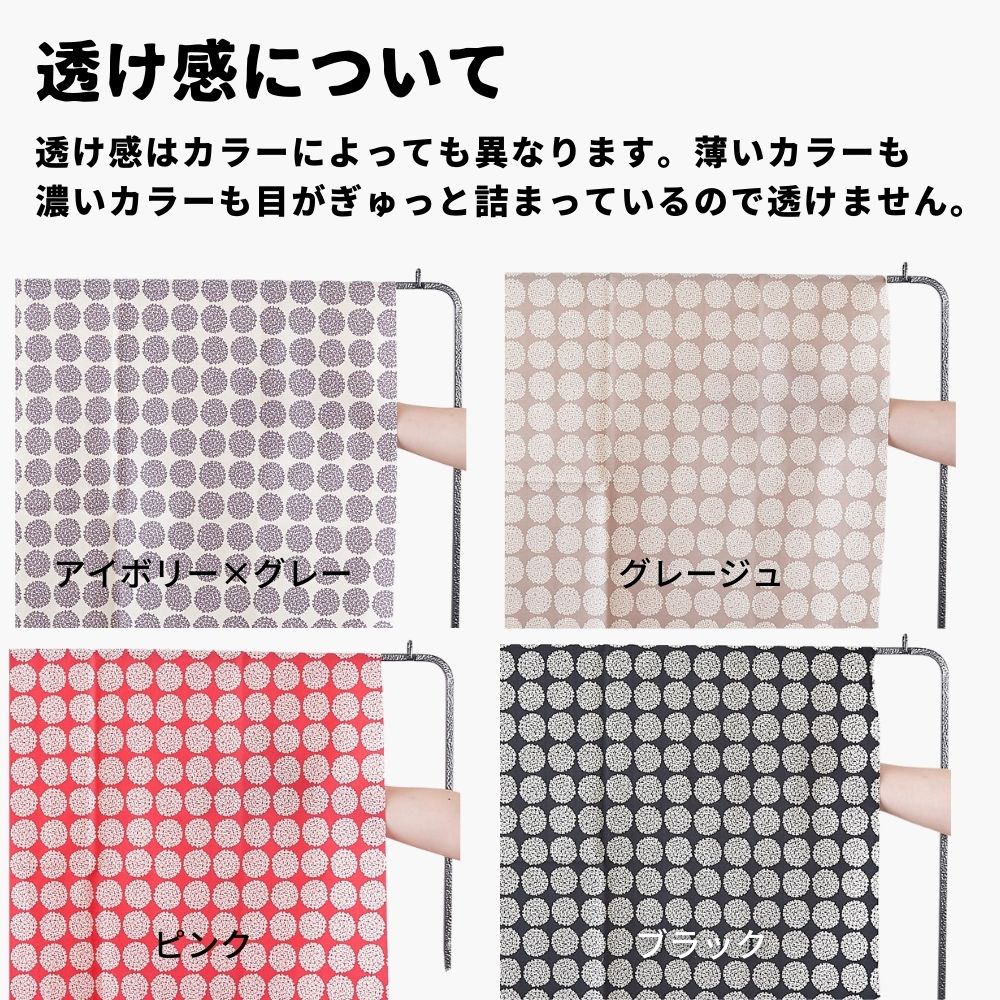 コットンブロード ミニアジサイ柄
